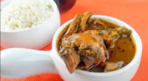 Easy ways to prepare Banga stew or Ofe akwu