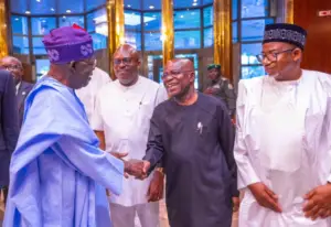 Reactions As President Tinubu Was Pictured Together With Labour Party Gov, Alex Otti Of Abia State